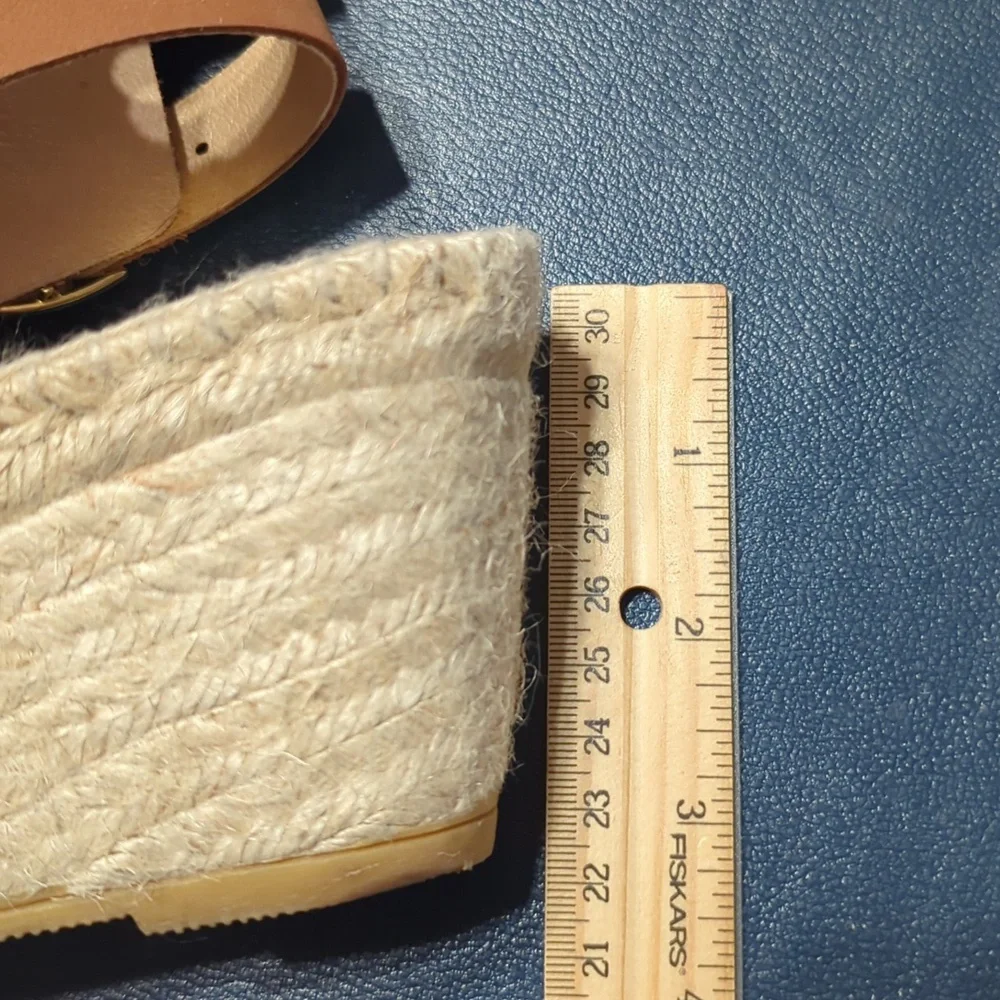 Kanna Womens‎ Shoes Wedge Sandels Espadrilles Neutral Quiet Luxury Size 41 10